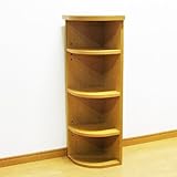 カウンター下収納ラック サイドコーナー WK-HKシリーズ (ナチュラル)