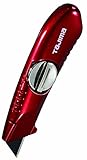 Tajima VR101 Red Fixed Blade Premium Utility Knife with 3 V-REX Blades [並行輸入品]