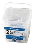 Brainerd 25-pack 3 – 1 / 2インチ中心間サテンニッケルバーキャビネットPulls