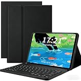 For NEC LAVIE Tab T8 T0855/KAS PC-T0855KAS ケース LAVIE Tab T8 T0855/KAS キーボード TAB08/H05 8.7インチ タブレットケース Bluetoothキーボード付き CNEVISON TAB08/H05 スタンド機能 マグネット着脱式 ワイヤレスキーボードカバー (ブラック, LAVIE Tab T8 T0855/KAS)