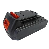 ブラックアンドデッカー BLACK＆DECKER 18V 2.0Ah リチウムイオンバッテリー BL2018 BL1518 互換バッテリー 1年保証