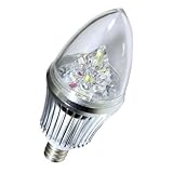 ESUMIC Led 4W Warm White Candelabra Light Bulb Lamp 110V [並行輸入品]