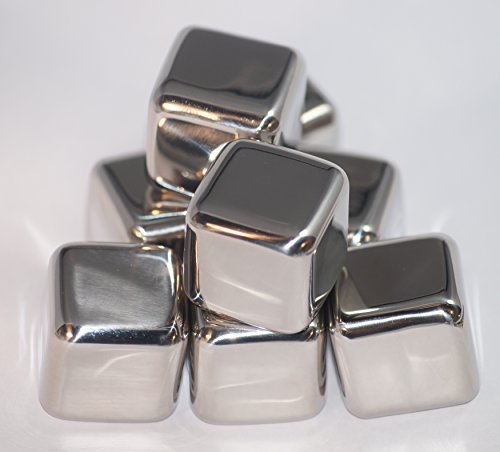 ステンレス の 氷 アイス キューブ　8個　セット