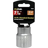 Pro-Grade 16206 3/4-Inch Drive with 12 Point 1 3/16-Inch Socket [並行輸入品]