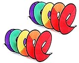 lifepower ウィンドスパイラル ウィンドスピナー レインボーカラー キャンプ グランピング 装飾 デコレーション SNS映え テント飾り 各種イベントを彩る レインボー風車 2枚セット SELSPR22SET2-LP