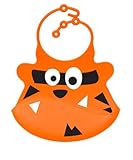 Ulubulu Silicone Bib, Bandit the Tiger (Discontinued by Manufacturer) by Ulubulu [並行輸入品]