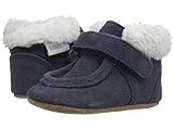[ロビーズ] Robeez Sawyer Snuggle Bootie Soft Sole (Infant/Toddler) アンクルブーツ Navy 18-24 Months (US 6.5-8 T