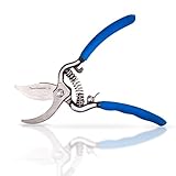 SPEEDWOX 剪定鋏 園芸用はさみ 剪定道具 植木鋏 摘果鋏 盆栽 果樹 果実 収穫 生け花 植木のお手入れ 枝切ばさみ 高強度 耐久性 高炭素鋼 鍛造 バネ付 安全ロック付き 庭木 本職園芸専用