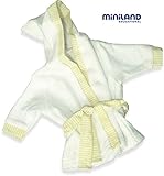 Miniland Bathrobe for 15.75'' Baby Dolls