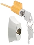 Prime-Line Products E 2144 Sliding Door Keyed Locking Unit with White Die cast by Prime-Line Product