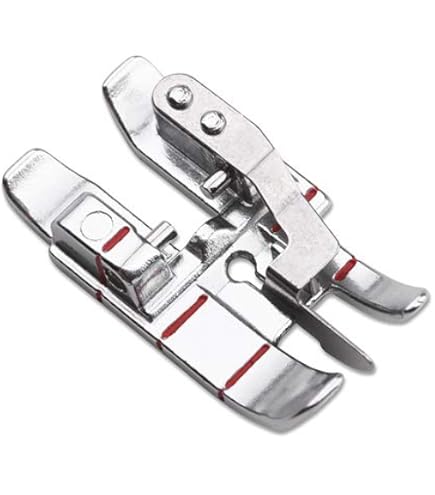 DreamStitch Non-Stick Presser Foot For Pfaff Sewing Machines - Teflon Coated For Leather & Plastic Fabrics