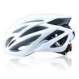 自転車サイクリングヘルメット 超軽量通気バイクヘルメット ベンチレーションロードバイク用スポーツタイプ 大人用こども用 一番重要な安全と軽量 高剛性54〜62cmサイズ調整可能　テールランプLEDライ
