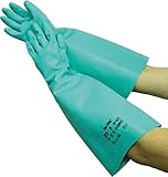 東和コーポレーション 《耐薬品・耐溶剤性手袋》 ソルベックスあつ手(長手) Mサイズ No.185