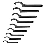 Perfk 22-105 フックレンチ　9点セット　ERスパナ　CNCコレット チャック クランプ　　