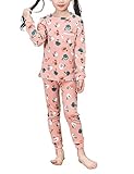 (ケヤカ) Keyaka 子供 パジャマ 部屋着 ルームウェア 寝間着 男女兼用 全6柄 長袖 綿100% 女の子 男の子 春 秋 冬 上下セット 幼児服 パジャマ キッズ ワニ柄 車柄 可愛い 薄手