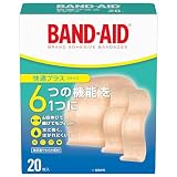 BAND-AID(バンドエイド) 救急絆創膏 快適プラス アソート 20枚