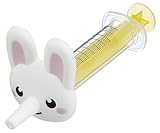 SKATER シリコン 薬飲 キャップ & シリンジ うさぎ SRNG1
