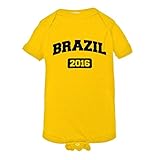 赤ちゃんクリーパーブラジル2016アンティーク調Olympics HQ 1ピースJumper カラー: イエロー