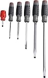 Stanley Proto J1206SSF Duratek Slotted Screwdriver Set, 6-Piece by Stanley-Proto