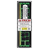A-Tech 16GB RAM Dell PowerEdge R320用 | DDR3 1600MHz PC3-12800 ECC Registered RDIMM 2Rx4 1.35V サーバー シングルメモリー アップグレードモジュール (SNP20D6FC/16G A6994465 20D6F, 020D6F) V2