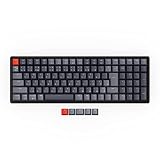 【国内正規品】Keychron K4 Version2 ワイヤレス・ゲーミングメカニカルキーボード 103キー/JISレイアウト/RGBライト/Gateron G Proメカニカルスイッチ/有線無線対応/Mac Windows対応/Nキー・ロールオーバー対応/アルミフレーム (Gateron G Proメカニカル茶軸)