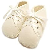 HERMES(エルメス)　ベビーシューズ　ファーストシューズ　赤ちゃん用品　コットン　アイボリー　ホワイト　白　シロ　★　18030376【中古】【アラモード】