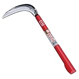 千吉 かま 楽軽鎌 刃長180mm 草刈り鎌 刈り払い用 片刃 奥行2×高さ42×幅16.5cm