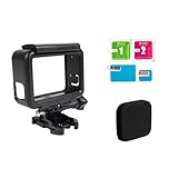 Dovewill カメラフレームマウントハウジング　レンズキャップカバー　　スクリーンプロテクター　Gopro 5に対応　軽量フレーム