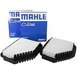 【2個セット】 エブリイ エアフィルター エアクリーナー スズキ 型式 DA17V DA17V改 DA17W DA17W改 マーレ LX4453×2 13780-64P00 純正フィルターメーカー製