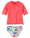カーターズ Carter's ベビー 水着 ラッシュガードセット 紫外線カット UPF50+ Carter's Scalloped Rashguard Set 24M (83-86cm) & モスリン