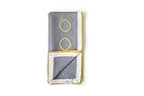 Haiti Babi Signature Blanket, Stone Mustard, 32 x 32 by Haiti Babi [並行輸入品]