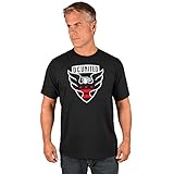 D。C。United MLSメンズチームロゴTシャツ S ブラック