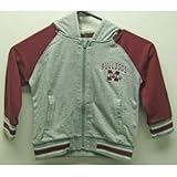 ミシシッピ州状態幼児用フルZipフード付きフリース グレイ