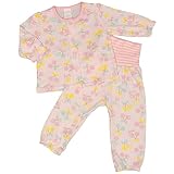 ガールズベビーパジャマ[enfant pur]女の子|女児|子供用サクランボ柄長袖パジャマ上下セット 95cm ピンク