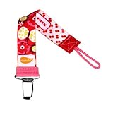 Ulubulu Universal Pacifier Clip, Butterfly Kisses by Ulubulu [並行輸入品]