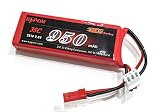Kypom K6 7.4V 950mAh 35C70C リポ バッテリー