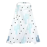 新しい　ポータブル　アウトドア　キャンプ用　赤ちゃんを母乳授乳カバー　薄綿のタオル　サボテン