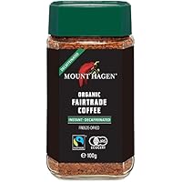 マウントハーゲン オーガニック フェアトレード カフェインレスインスタントコーヒー100g インスタント(瓶・詰替)