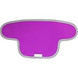 エスメラルダ（esmeralda） 前抱き専用 よだれパッド・ベビーキャリア用 サッキングパッド 　蛍光 ネオンカラー ギャラクシーグレー(パープルグレー)