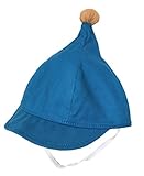 (リトルグリンバディ) LITTLE GRIN BUDDY Bycolor Pon Cap 50cm (ブルー, 50cm)