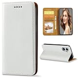 Libero 5G IV ケース 手帳型 Libero 5G IV A302ZT 手帳型ケース ZTE リベロ5g iv カバー Libero 5G IV case スマホケース 携帯ケース A302ZT 合革 レザー TPUケース ストラップホール付き カード収納 マグネット内蔵 スタンド機能 耐衝撃 薄型 防水 耐摩擦 (Libero 5G IV A302ZT 対応) ホワイト