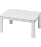 Amazon.co.jp: こたつテーブル 長方形 コペルタ ホワイト 約75×105cm