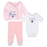 NBA Golden State Warriors Baby Little Cutie Girl 3ピースセット