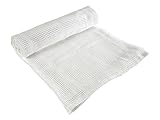Mamas & Papas Cellular Blanket 120 x 70 cm - White by Mamas & Papas