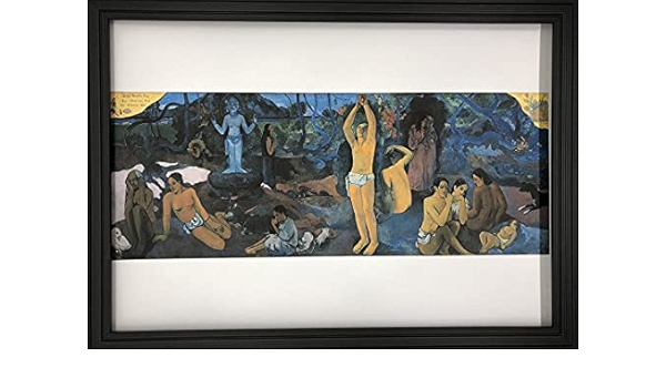 Amazon ポール ゴーギャン 我々はどこから来たのか 我々は何者か 我々はどこへ行くのか ポスター 輸送用 額付き ホビー おもちゃ 名画 絵画 グッズ インテリア コレクション 雑貨 アイドル 芸能人グッズ 通販