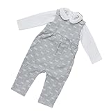 [ディーアンドジージュニア] D&G JUNIOR ベビー服 セットアップ (ノースリーブボディスーツ&長袖ロンパース) DGL1EG05GRY Mサイズ