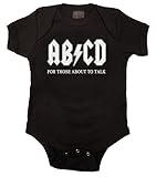 Kiditude AB / CD Baby One Pieceボディスーツロンパース、ブラック6 – 12ヶ月