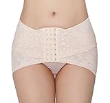 （Rarihima）骨盤ベルト 骨盤ガードル 腰痛ベルト 骨盤矯正 ヒップアップ 産後 ダイエット 体型維持 着圧式ホック調整 (M, ベージュ)