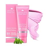 HIMALAYA PINKSALT パープルカラーコレクターホワイトニング歯磨き粉、フッ素、トーンアップ、歯石除去、プラーク除去、ホワイトニング用パープル歯磨き粉、バニラミント, 100gx3個