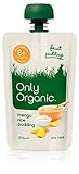 オンリーオーガニック　ベビーフード（パウチタイプ）　　果物とお米のプリン　　デザート　離乳後期～　120g